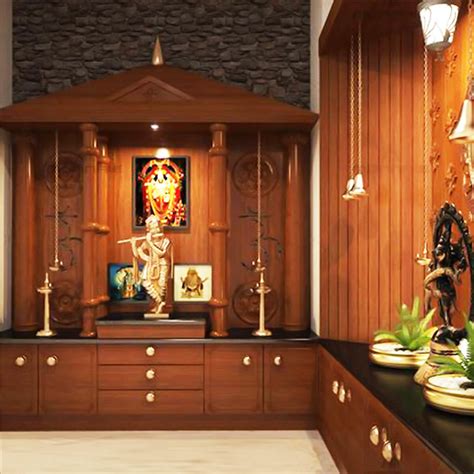 designer temple for home